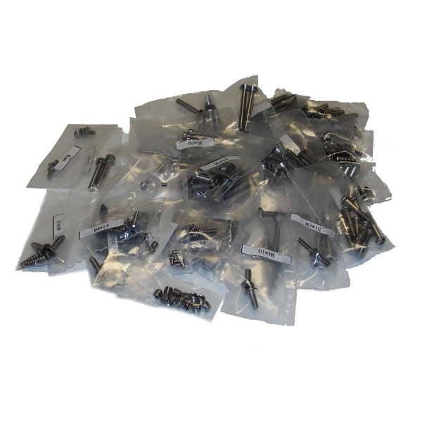 Nutech 200 Piece Stainless Hex Screw Kit