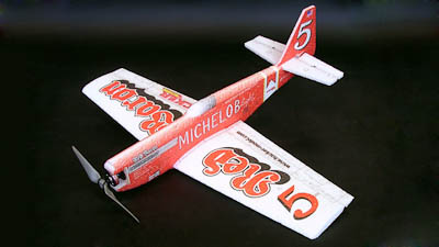 HACKER MODEL MINI RENO RACER - RED BARON P51