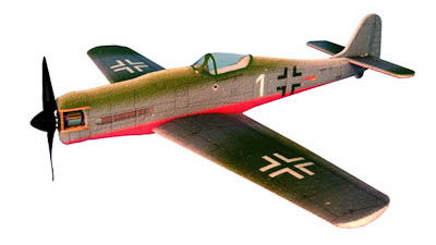 HACKER MODEL FOCKE-WULF FW 190D RED ARF 	  HACKER MODEL FOCKE-WULF FW 190D RED ARF