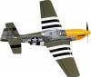 HYPERION P-51D MUSTANG 25e - LOU IV OLIVE GREEN GENUINE ORACOVER