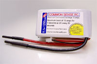 11.1 volt - 1250mAh 8C Li-Poly Battery Pack