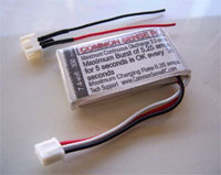 7.4 volt - 350mAh 10C Li-Poly Battery Pack