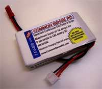 7.4 volt - 800mAh 10C Li-Poly Battery Pack