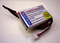 7.4 volt - 700mAh 15C Li-Poly Battery Pack