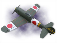 HYPERION KI-84 HAYATE "40e" ARF - OLIVE WITH POWER SET