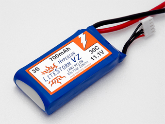 HYPERION LVZ 700 MAH 2S 30C LITHIUM POLYMER BATTERY PACK