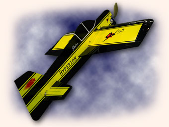 HYPERION YAK 55 "PROFILE" 3D ARF KIT WITH POWER SET