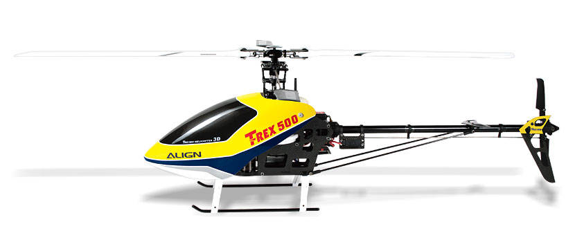 T-REX 500 CARBON COMBO WITH 500L + BL60G 60A ESC 425 CF BLADES
