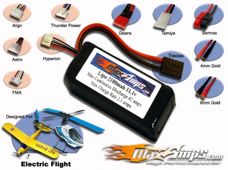 Lipo 2100HV 3S 11.1V Pack