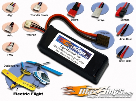 Lipo 4200HV 2S2P 7.4V Pack