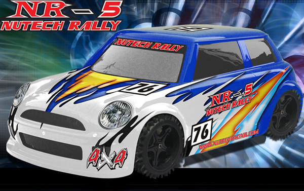 Nutech Racing NR-5 Rally 4WD 1/5 Scale 27cc 4 Bolt CY RTR